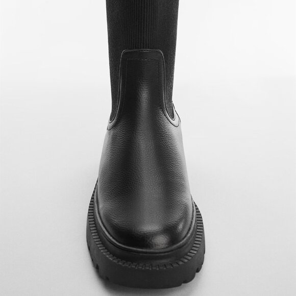 ANTHRO'S MNG MANGO TRACK SOLE ANKLE BOOT - Picture 3 of 7